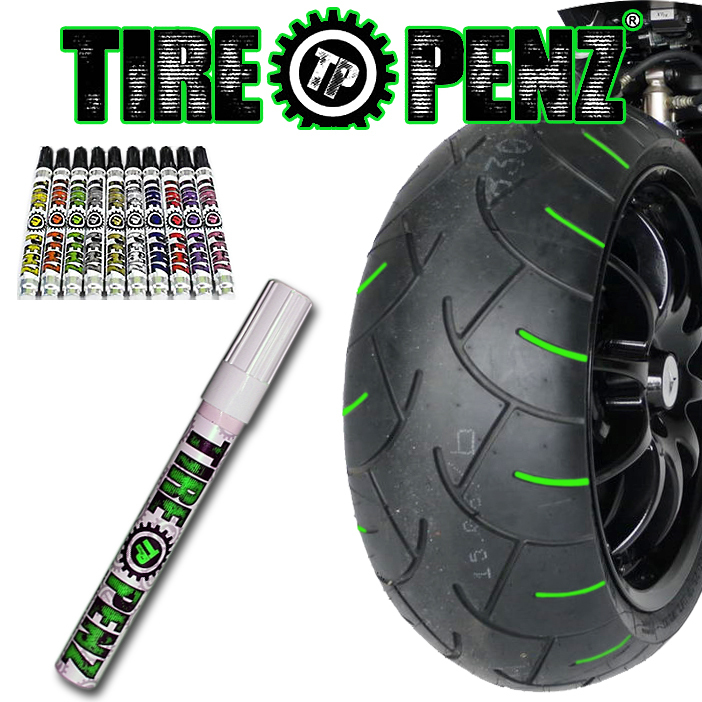 タイヤのトレッドパターンをカラフルに彩る Tire Penz入荷 ナップス 伊勢原店ブログ